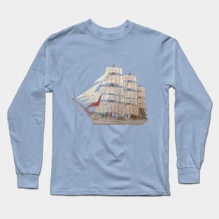 Frigate ship Long Sleeve T-Shirt